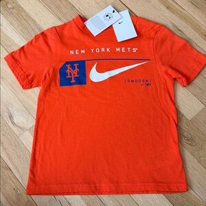 NWT Nike Orange New York Mets Kids Tee ⚾️